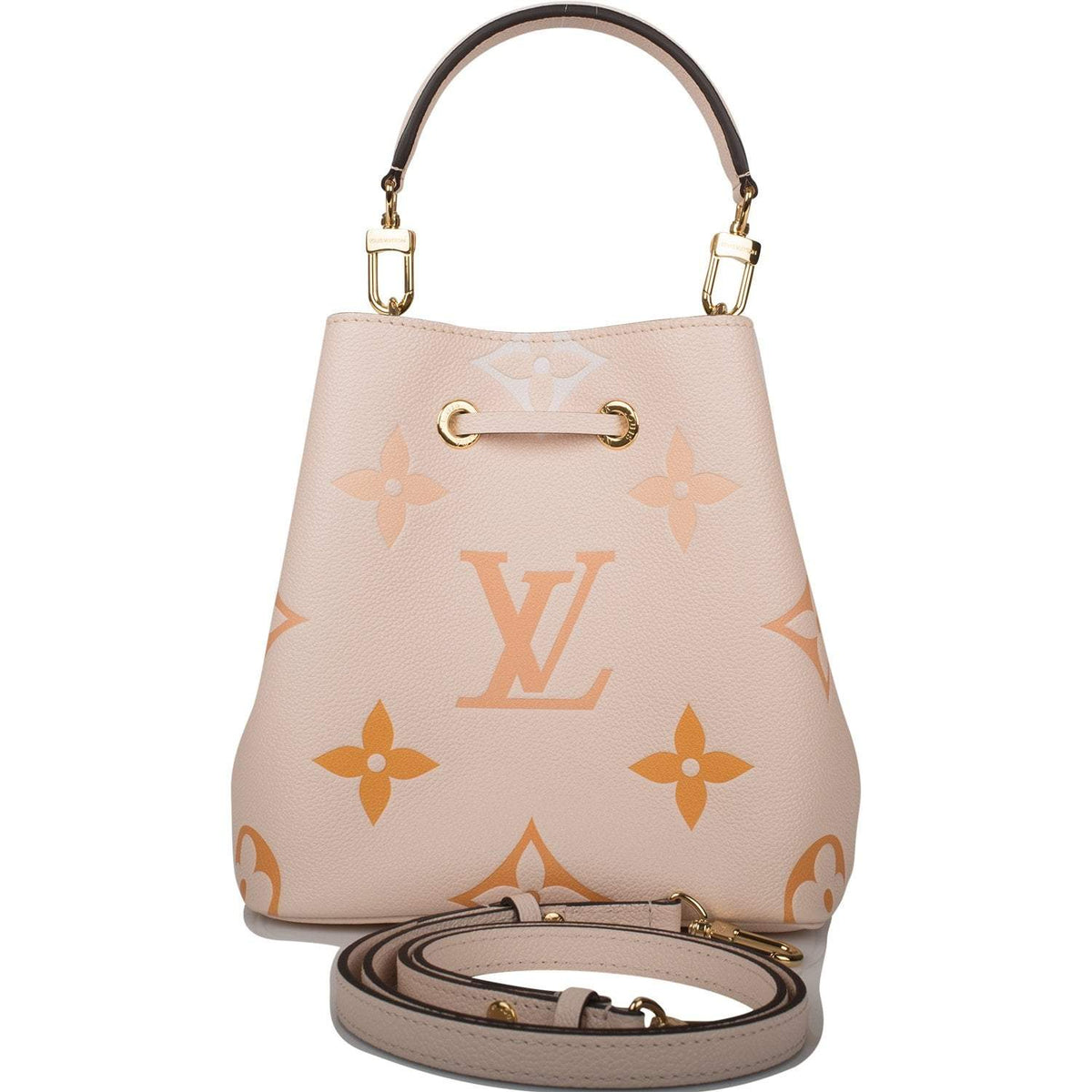 Louis Vuitton Creme Saffron By The Pool Empreinte Giant Monogram NeoNoe BB - photo 2