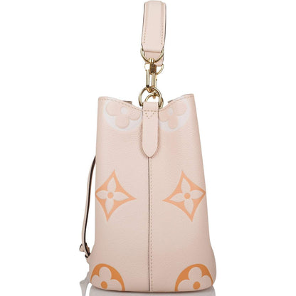 Louis Vuitton Creme Saffron By The Pool Empreinte Giant Monogram NeoNoe BB - photo 5