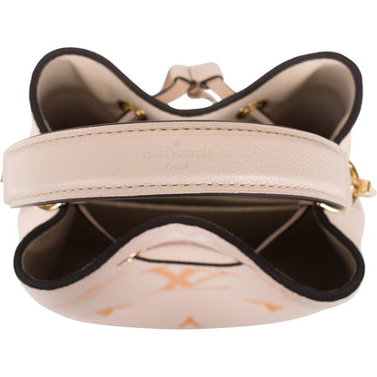 Louis Vuitton Creme Saffron By The Pool Empreinte Giant Monogram NeoNoe BB - photo 7