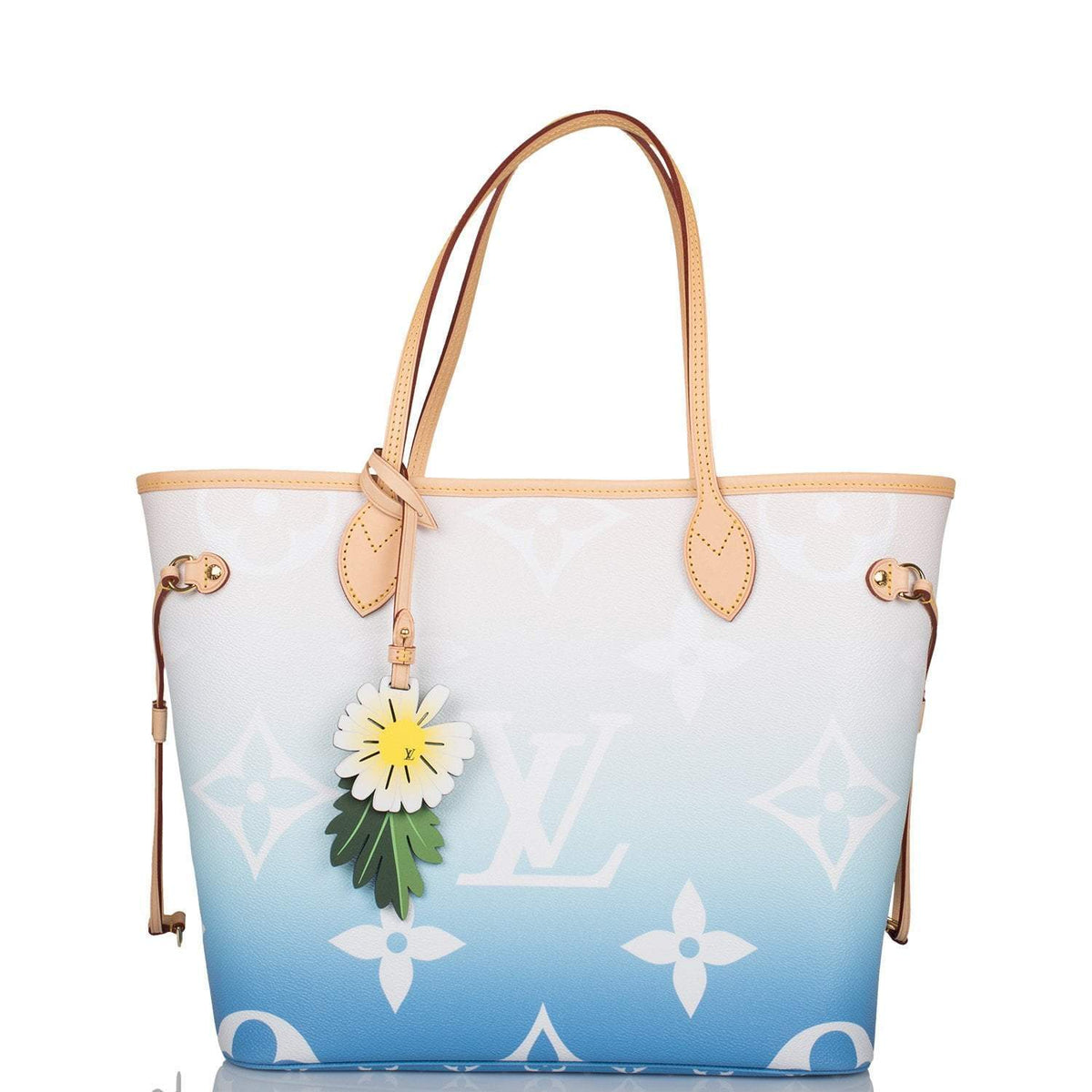 Louis Vuitton Blue By The Pool Giant Monogram Neverfull MM - photo 2