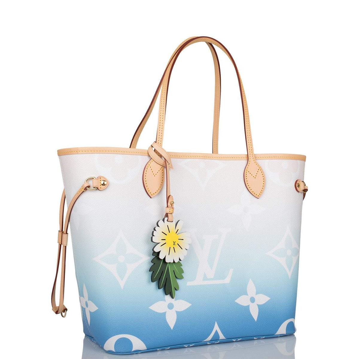 Louis Vuitton Blue By The Pool Giant Monogram Neverfull MM - photo 3