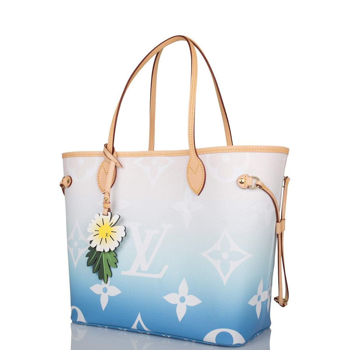 Louis Vuitton Blue By The Pool Giant Monogram Neverfull MM - photo 6
