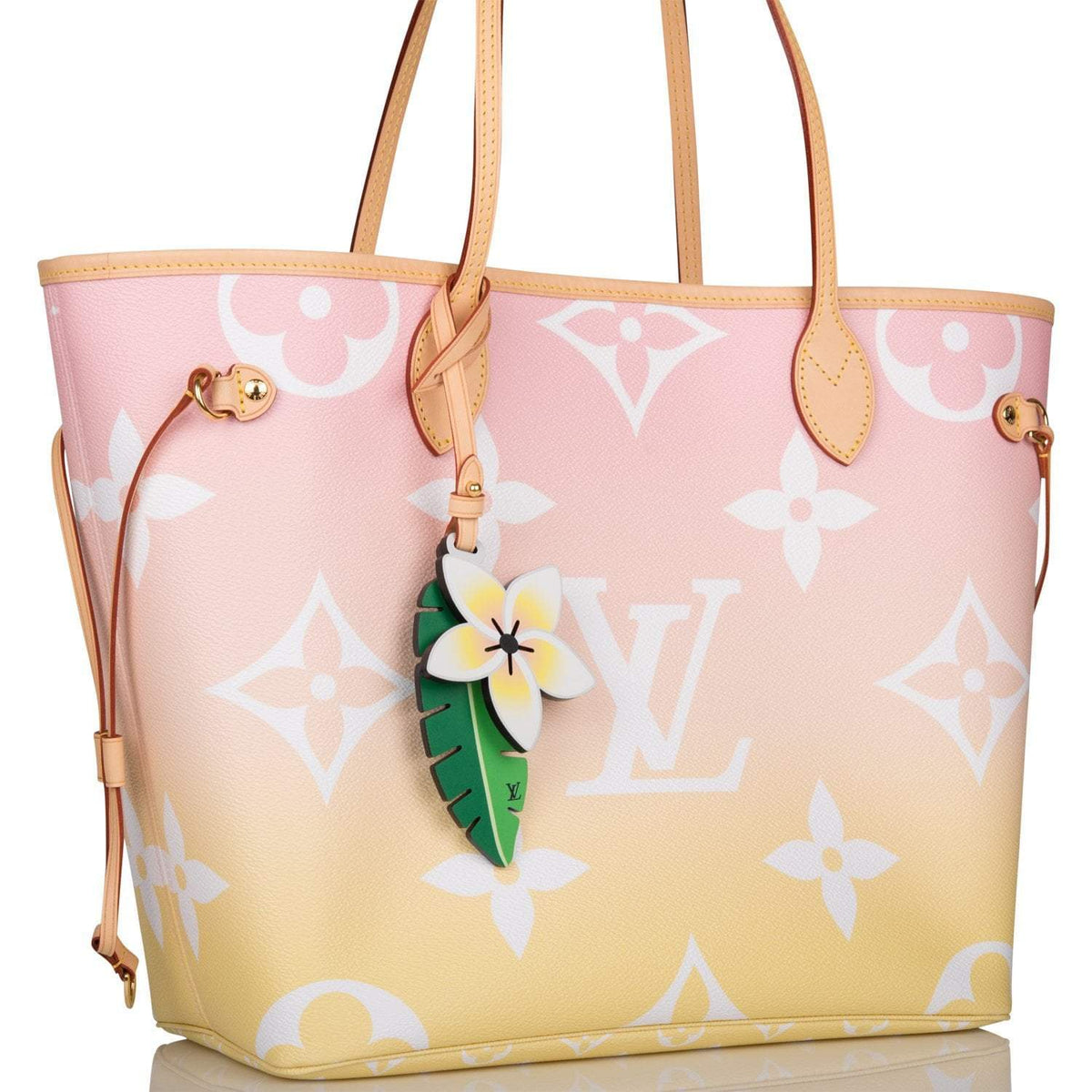 Louis Vuitton Light Pink By The Pool Giant Monogram Neverfull MM - image 3
