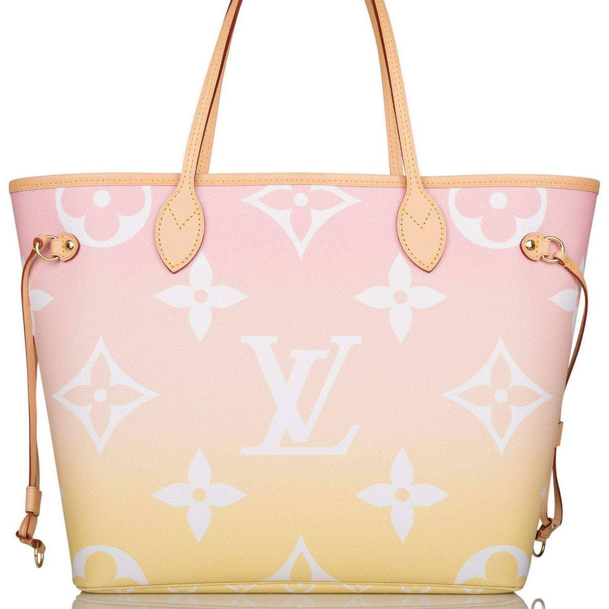 Louis Vuitton Light Pink By The Pool Giant Monogram Neverfull MM - image 5