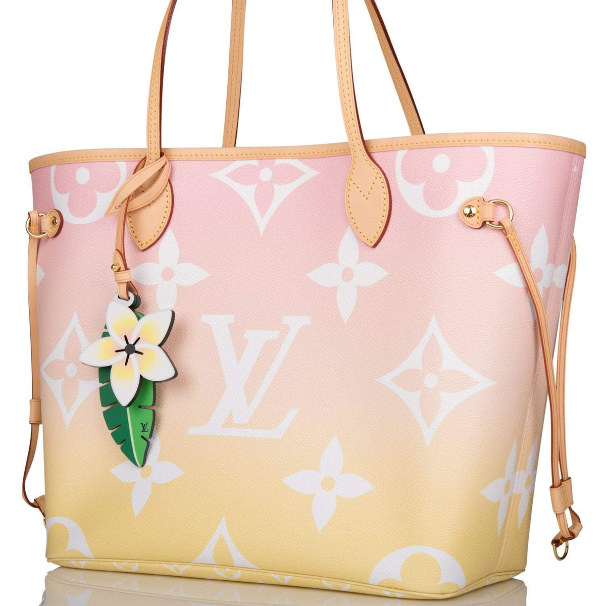 Louis Vuitton Light Pink By The Pool Giant Monogram Neverfull MM - image 6