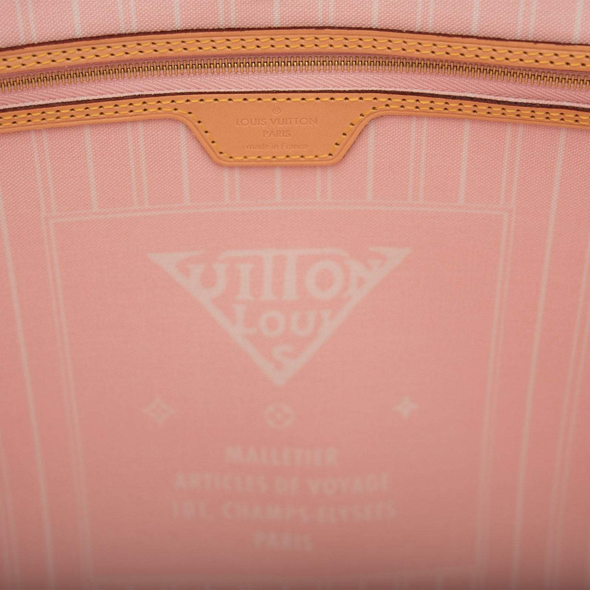 Louis Vuitton Light Pink By The Pool Giant Monogram Neverfull MM - image 9
