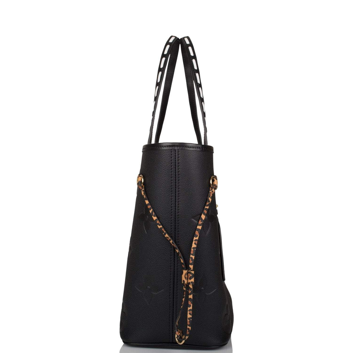 Louis Vuitton Black Wild At Heart Giant Monogram Empreinte Neverfull MM - photo 4