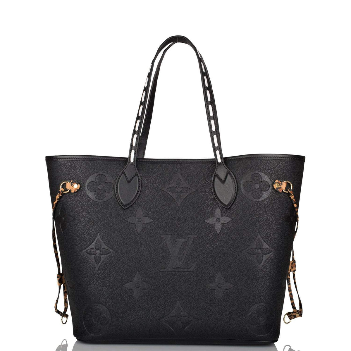 Louis Vuitton Black Wild At Heart Giant Monogram Empreinte Neverfull MM - photo 5