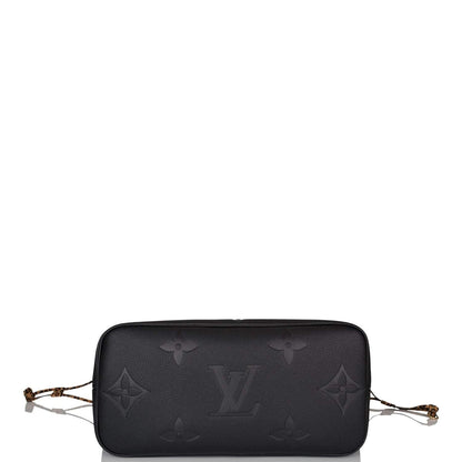 Louis Vuitton Black Wild At Heart Giant Monogram Empreinte Neverfull MM - photo 6