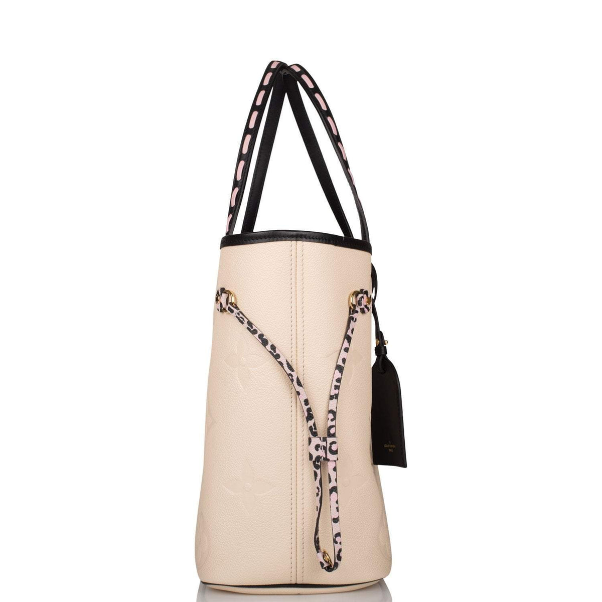 Louis Vuitton Cream Wild At Heart Giant Monogram Empreinte Neverfull MM - photo 3