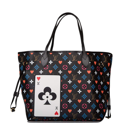 Louis Vuitton Black Game On Neverfull MM - photo 1
