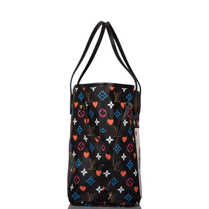Louis Vuitton Black Game On Neverfull MM - photo 4