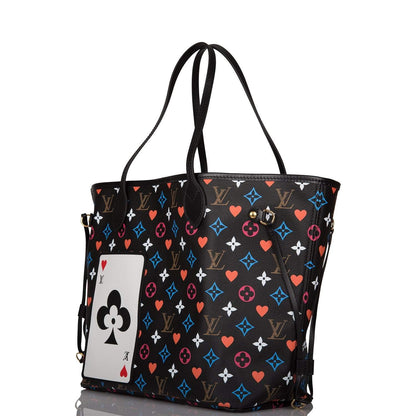 Louis Vuitton Black Game On Neverfull MM - photo 5