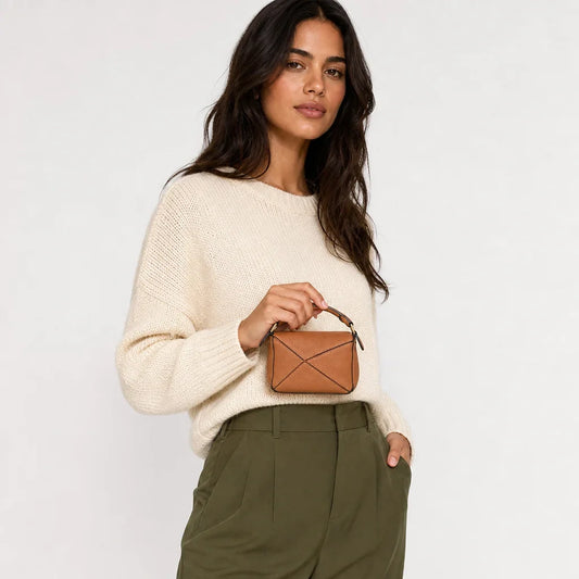 Loewe Mini Puzzle Bag Caramel - photo 1