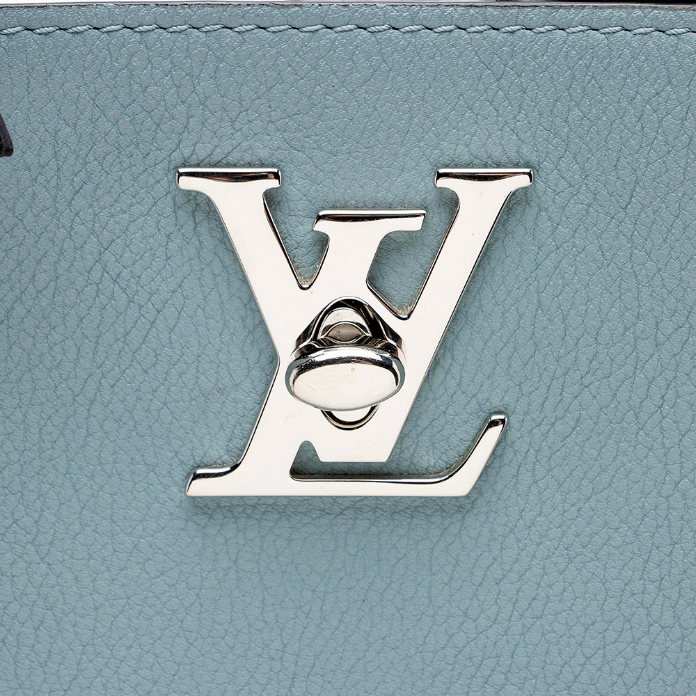 Louis Vuitton Calfskin Lockme Cabas Tote - image 9