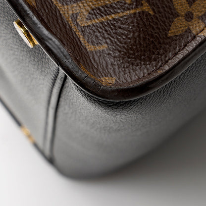 Louis Vuitton Calfskin Monogram Canvas On My Side MM Satchel - image 15
