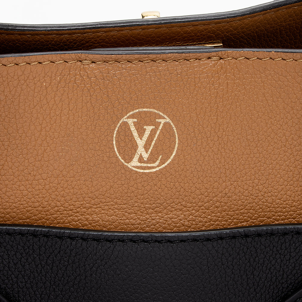 Louis Vuitton Calfskin Monogram Canvas On My Side MM Satchel - image 17