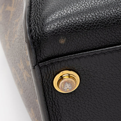 Louis Vuitton Calfskin Monogram Canvas On My Side MM Satchel - image 18