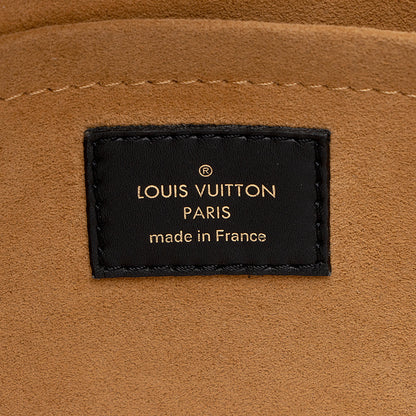 Louis Vuitton Calfskin Monogram Canvas On My Side MM Satchel - image 8