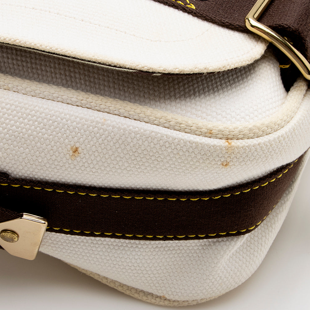 Louis Vuitton Canvas Antigua Besace Messenger Bag - image 15
