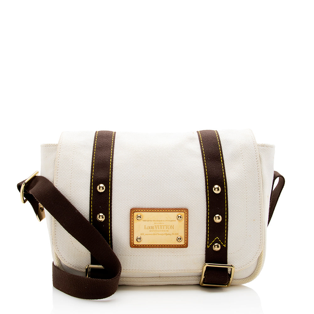 Louis Vuitton Canvas Antigua Besace Messenger Bag - image 1