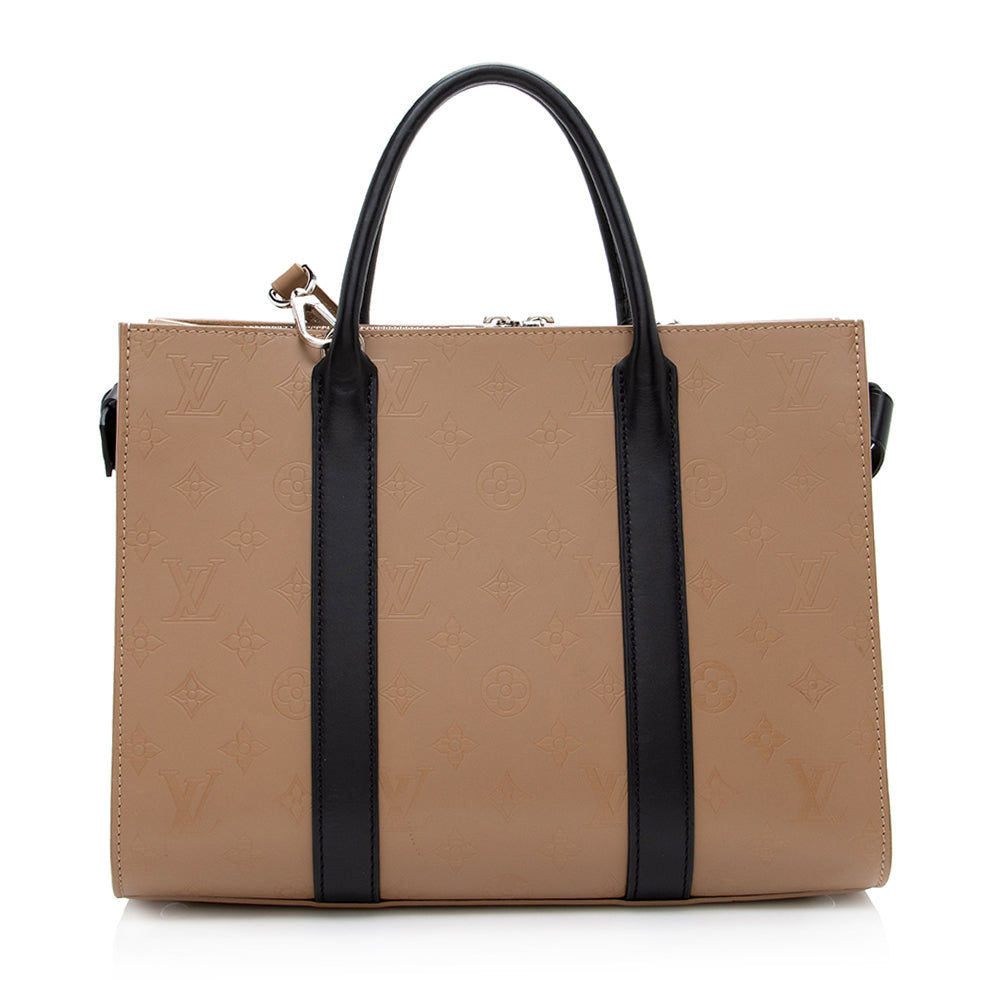 Louis Vuitton Cuir Plume Very MM Tote - image 3