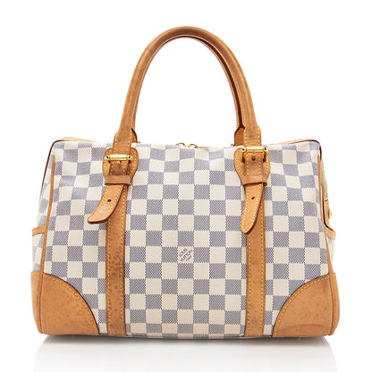 Louis Vuitton Damier Azur Berkeley Satchel - photo 3