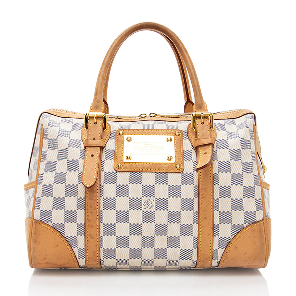 Louis Vuitton Damier Azur Berkeley Satchel - image 1
