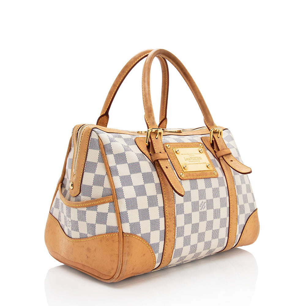 Louis Vuitton Damier Azur Berkeley Satchel - photo 2