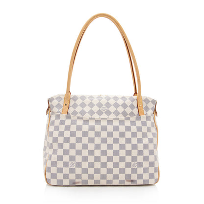 Louis Vuitton Damier Azur Figheri PM Tote - image 3