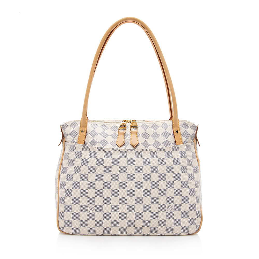 Louis Vuitton Damier Azur Figheri PM Tote - image 1