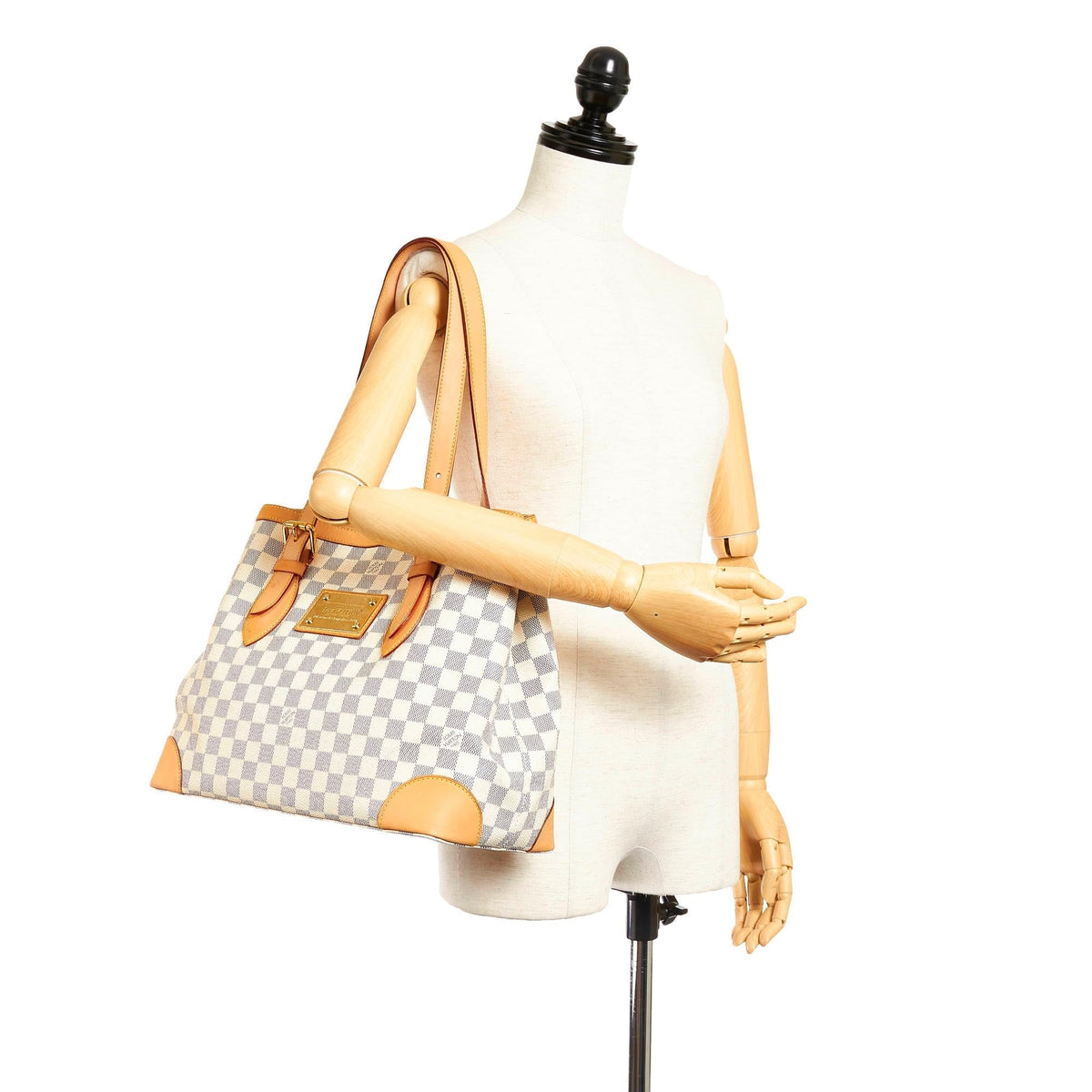 Louis Vuitton Damier Azur Hampstead MM - image 5