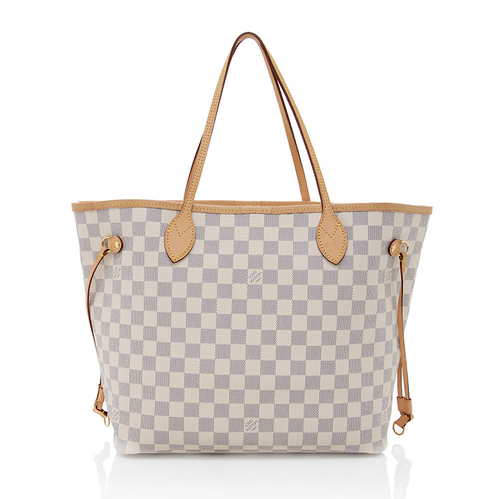 Louis Vuitton Damier Azur Neverfull MM Tote - image 1