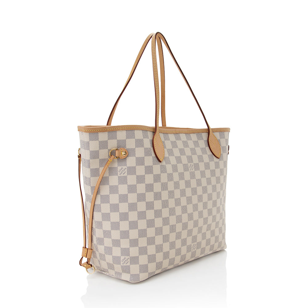 Louis Vuitton Damier Azur Neverfull MM Tote - image 2