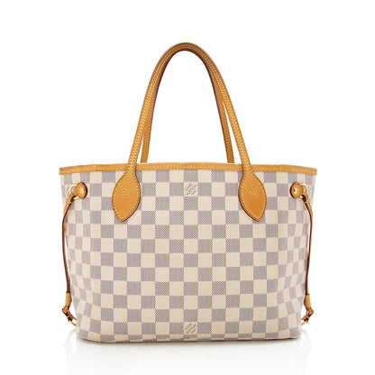 Louis Vuitton Damier Azur Neverfull PM Tote - photo 3
