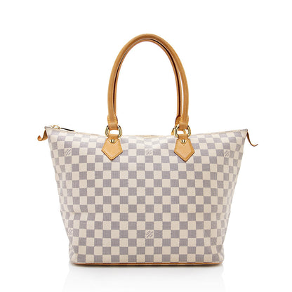 Louis Vuitton Damier Azur Saleya MM Tote - image 1