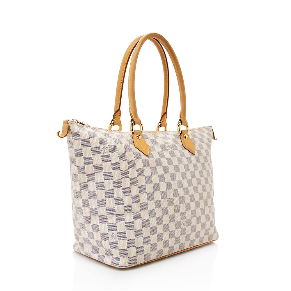 Louis Vuitton Damier Azur Saleya MM Tote - image 2