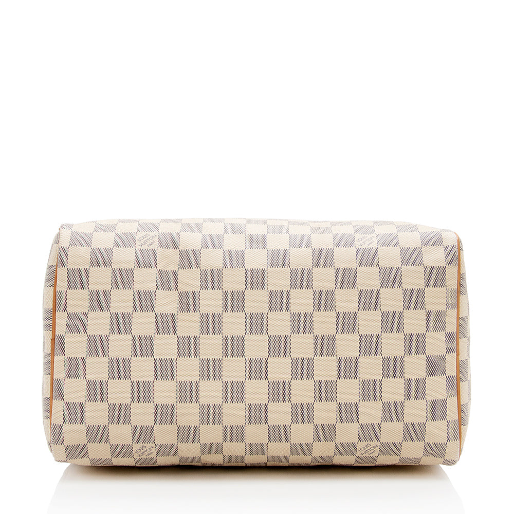 Louis Vuitton Damier Azur Speedy 30 Satchel - photo 4