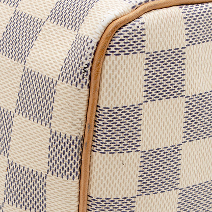 Louis Vuitton Damier Azur Speedy 30 Satchel - image 19