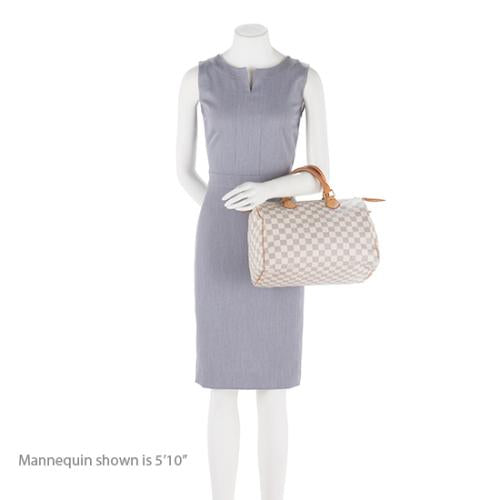 Louis Vuitton Damier Azur Speedy 30 Satchel - image 5