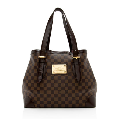 Louis Vuitton Damier Ebene Hampstead MM Tote - photo 1