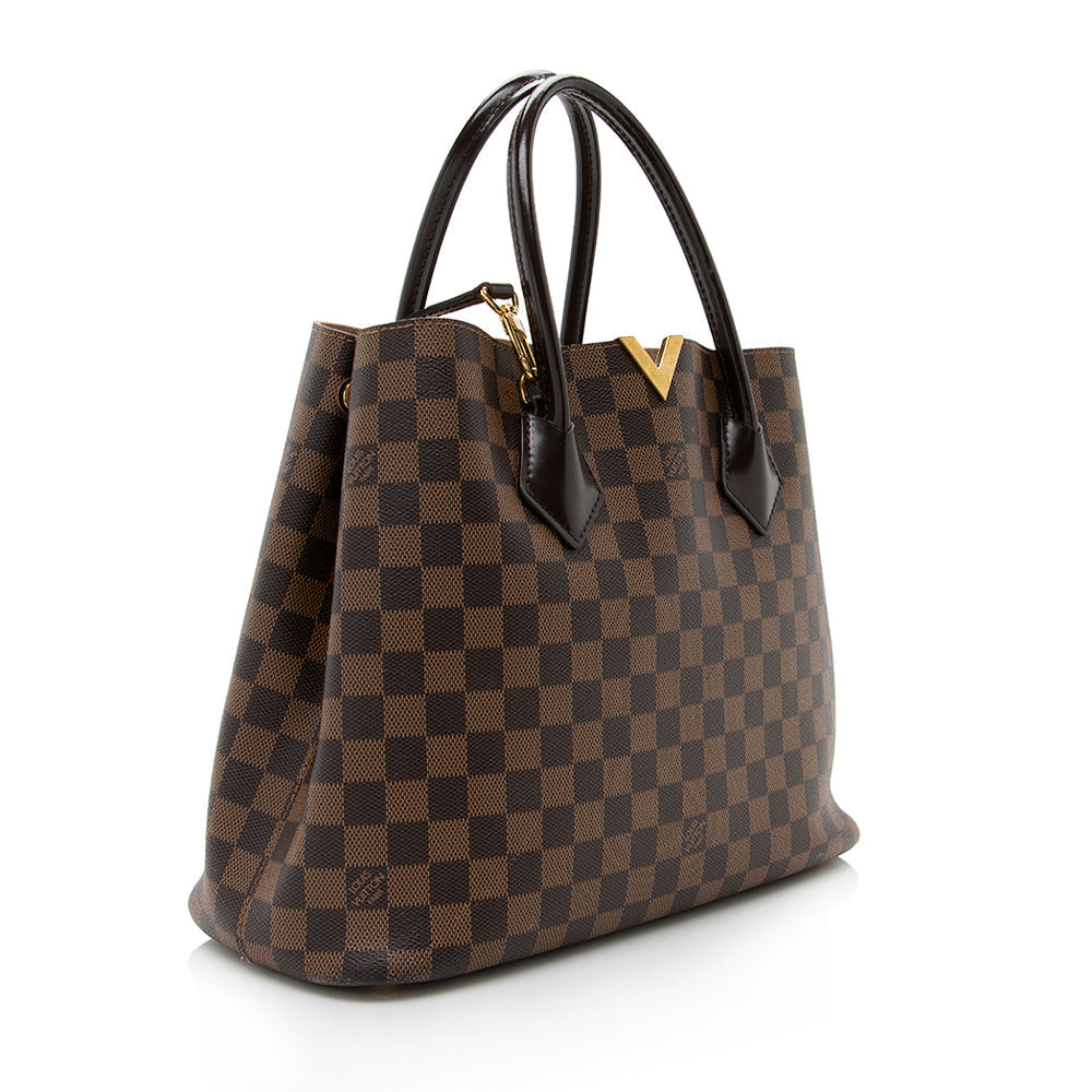 Louis Vuitton Damier Ebene Kensington Tote - image 2