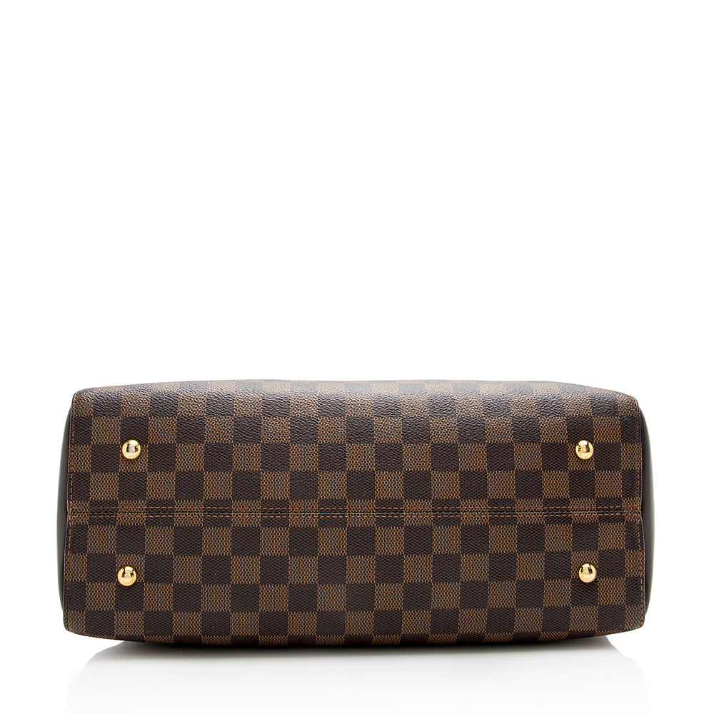 Louis Vuitton Damier Ebene Kensington Bowling Satchel - photo 4