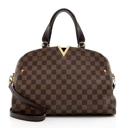 Louis Vuitton Damier Ebene Kensington Bowling Satchel - image 1