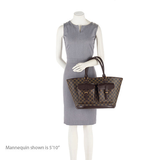 Louis Vuitton Damier Ebene Manosque GM Tote - image 5