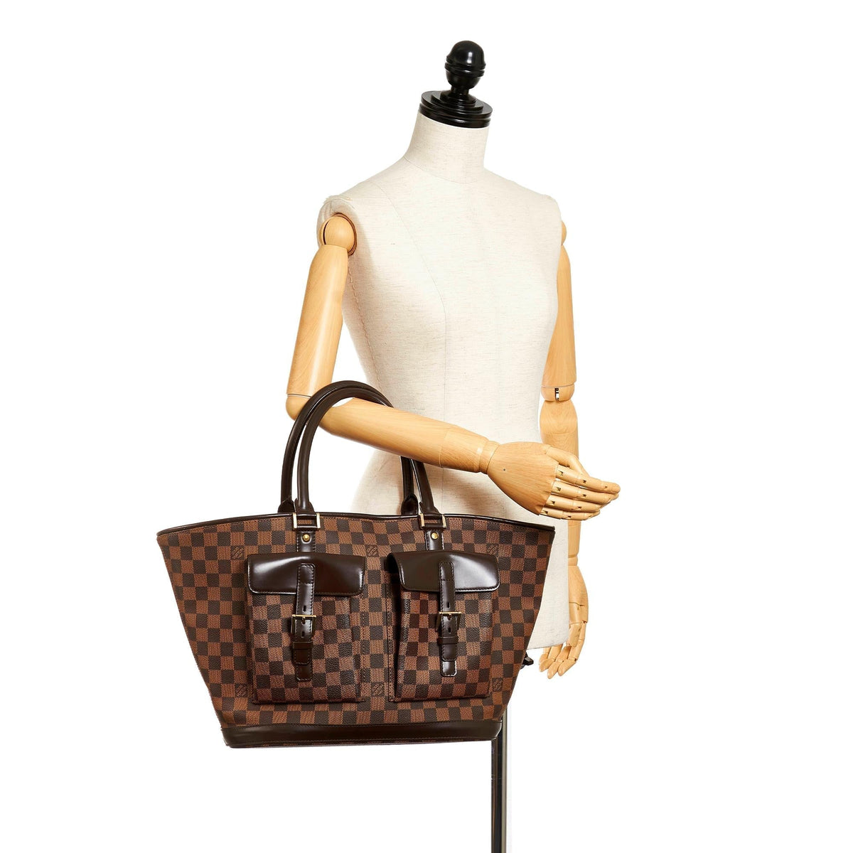 Louis Vuitton Damier Ebene Manosque GM - image 5