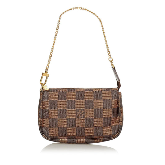 Louis Vuitton Damier Ebene Mini Pochette Accessoires - photo 1