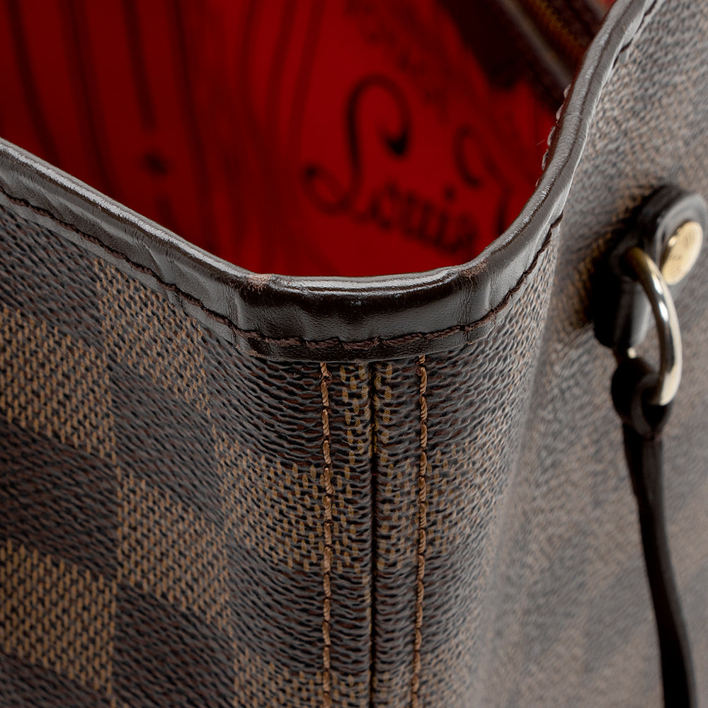 Louis Vuitton Damier Ebene Neverfull MM Tote - image 14