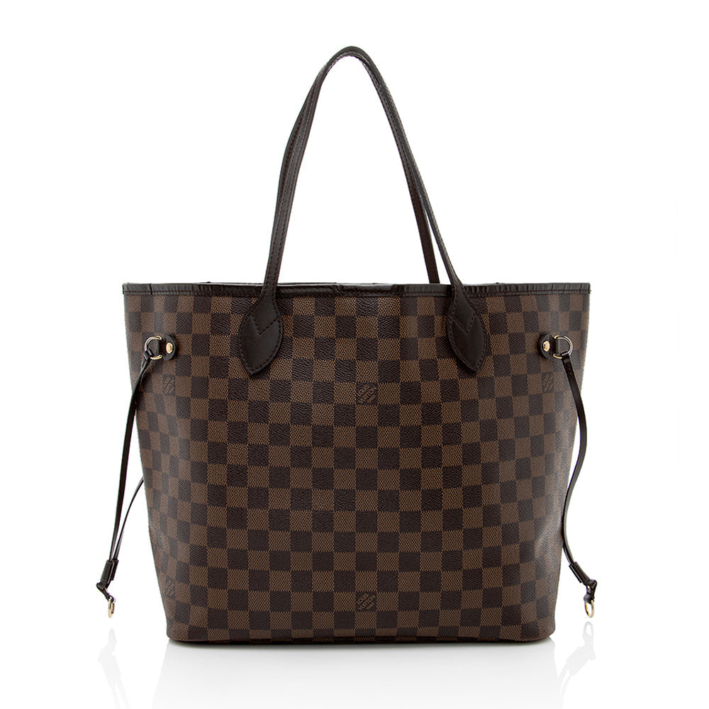 Louis Vuitton Damier Ebene Neverfull MM Tote - image 1