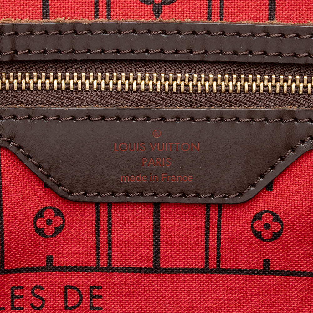 Louis Vuitton Damier Ebene Neverfull MM Tote - image 8